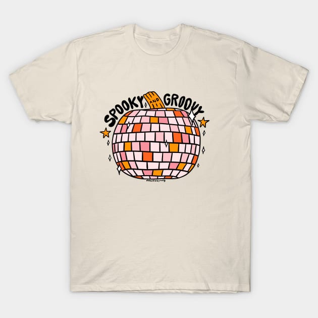 Spooky and Groovy T-Shirt by Doodle by Meg